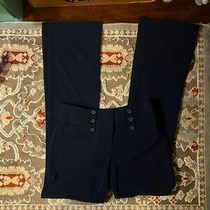 JOE B navy trouser dress pants. High waisted. Size 0